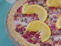 Cranberry Custard Pie Recipe | Kardea Brown | Food Network image
