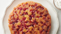 Cranberry Upside-Down Cake Recipe - BettyCrocker.com image