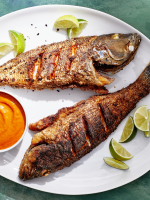 Fried Fish With Piri-Piri Sauce Recipe | Bon Appétit image