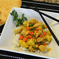 Yellow Curry Chicken with Jasmine Rice Recipe | Allrecipes image
