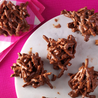 Chocolate Butterscotch Haystacks - Taste of Home image