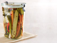 Refrigerator Pickles: Cauliflower, Carrots, Cukes, You ... image