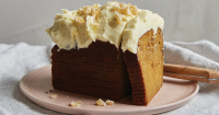 Spiced Sweet Potato Cake with Cream Cheese Frosting Recip… image