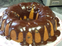 Chocolate Glaze for Bundt Cakes | Just A Pinch Recipes image