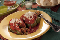 Old-Fashioned Stuffed Peppers - MrFood.com image