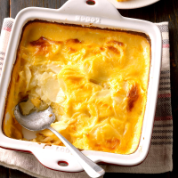 Cheddar Scalloped Potatoes Recipe: How to Make It image