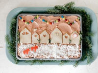 Airline Cookie Sheet Cake Recipe | Molly Yeh | Food Netw… image
