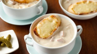 Croque Monsieur Soup Recipe - BettyCrocker.com image