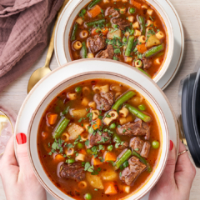 Vegetable Beef Soup – Instant Pot Recipes image