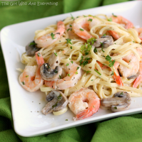 Creamy Shrimp Pasta with Mushrooms Recipe | Allrecipes image
