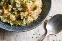 Meatball & garlic bread traybake recipe | BBC Good Fo… image