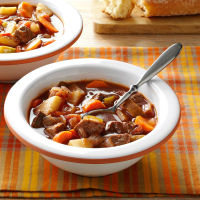 Chunky Beef and Vegetable Soup Recipe: How to Make It image