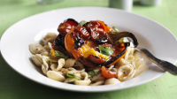 Pepper, tomato and basil pasta recipe - BBC Food image