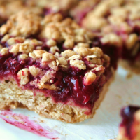 Delicious Raspberry Oatmeal Cookie Bars Recipe | Allrecipes image