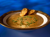 Roasted Garlic Soup Recipe | Guy Fieri | Food Network image