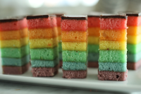 RAINBOW COLORED COOKIES RECIPES