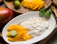 Quick mango pudding recipe - BBC Good Food image