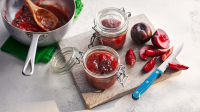 Plum jam recipe - BBC Food image