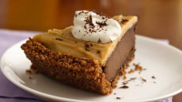 Gluten-Free Double Chocolate Peanut Butter Pudding Pie ... image