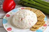 Crab Salad Cheese Ball or Spread | Just A Pinch Recipes image
