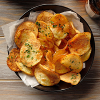 Air-Fryer Potato Chips Recipe: How to Make It image