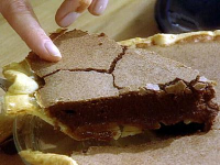 Chocolate Buttermilk Pie Recipe | Sandra Lee | Food Network image