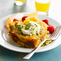 Chile Verde Breakfast Lasagna | Better Homes & Gardens image
