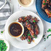 Air Fryer Asian Sticky Chicken Wings - Everyday Eileen image