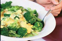 Broccoli with Cheesy VELVEETA Sauce - My Food and Family image