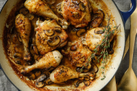 Chicken With Mixed Mushrooms and Cream Recipe - NYT Cooking image