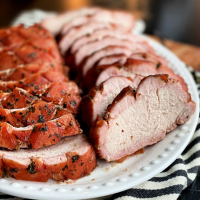 How to prepare a perfectly Smoked Pork Loin an easy recipe image