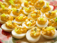 Buffalo Deviled Eggs Recipe | Ree Drummond | Food Network image