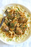 Turkey Meatball Stroganoff (Instant Pot, Slow Cooker or Stove) image