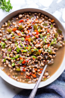 Slow Cooked Vegetarian Black-Eyed Peas | Vanilla And Bean image