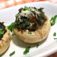 Stuffed Mushrooms with Spinach Recipe | Allrecipes image