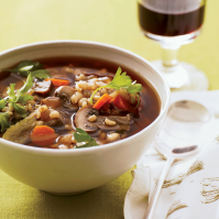 Mushroom-Barley Soup Recipe - Grace Parisi | Food & Wine image