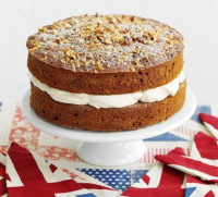 Coffee & walnut cake recipe | BBC Good Food image