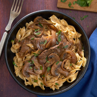 BEEF STROGANOFF WITHOUT SOUR CREAM RECIPES