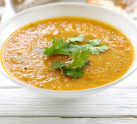Carrot & coriander soup recipe | BBC Good Food image