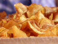 Homemade Sour Cream and Onion Chips Recipe | Jeff Mauro ... image
