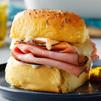 Ham and Swiss Sliders Recipe: How to Make It image