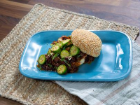 Korean-Inspired Sloppy Joes and Quick Pickles - Food Network image