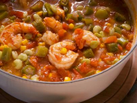 Kardea's Okra Soup with Shrimp Recipe | Kardea Brown ... image