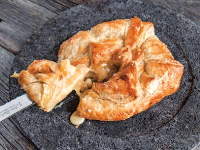 Perfect-for-Parties Baked Brie in Puff Pastry with Apricot ... image