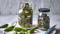 Pickled chillies recipe - BBC Food image