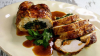 Jacques Pepin's Chicken Ballottine Stuffed with Spinach ... image