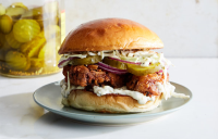 Pickle-Brined Fried Chicken Sandwich Recipe - NYT Cooking image