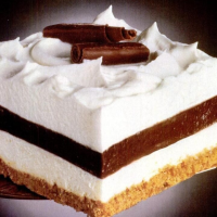 Striped Delight vintage dessert recipe (1985) - Click ... image