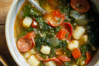 Kale Soup With Potatoes and Sausage Recipe - NYT Cooking image