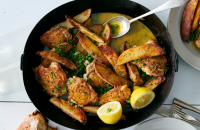 Chicken Vesuvio Recipe - NYT Cooking image